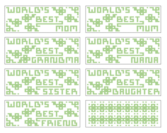 World's Best Neck Pillows Overlay Mosaic Crochet Pattern