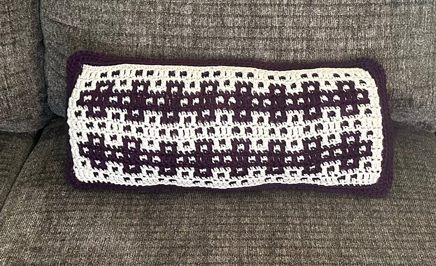 World's Best Neck Pillows Overlay Mosaic Crochet Pattern