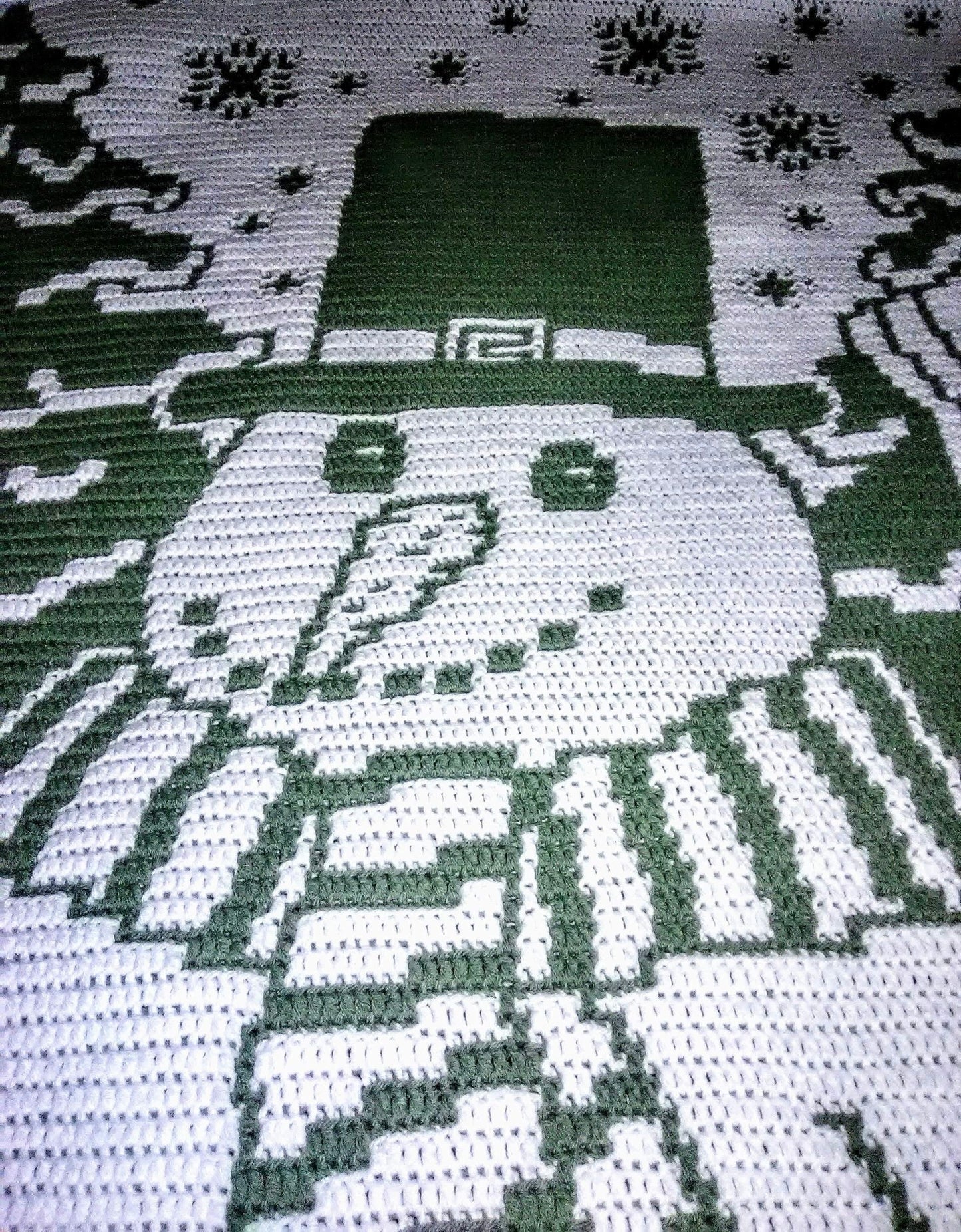 Frosty Friend Overlay Mozaïek Haakpatroon