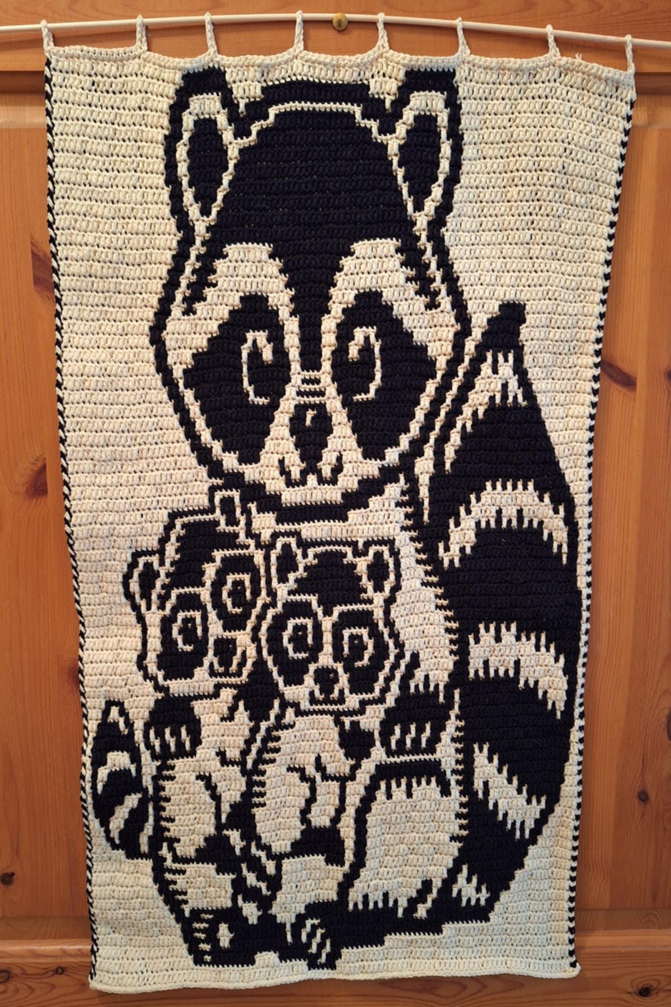Baby Bandits Overlay Mosaic Crochet Baby/Toddler Blanket Pattern