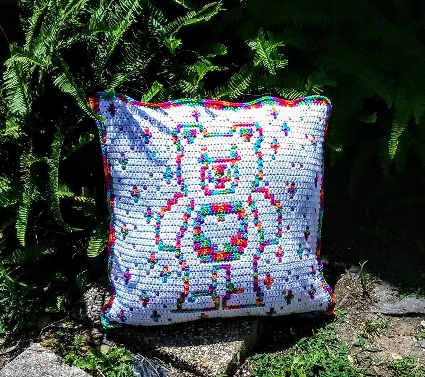 Teddy Bear Parade Overlay Mosaic Crochet Pattern