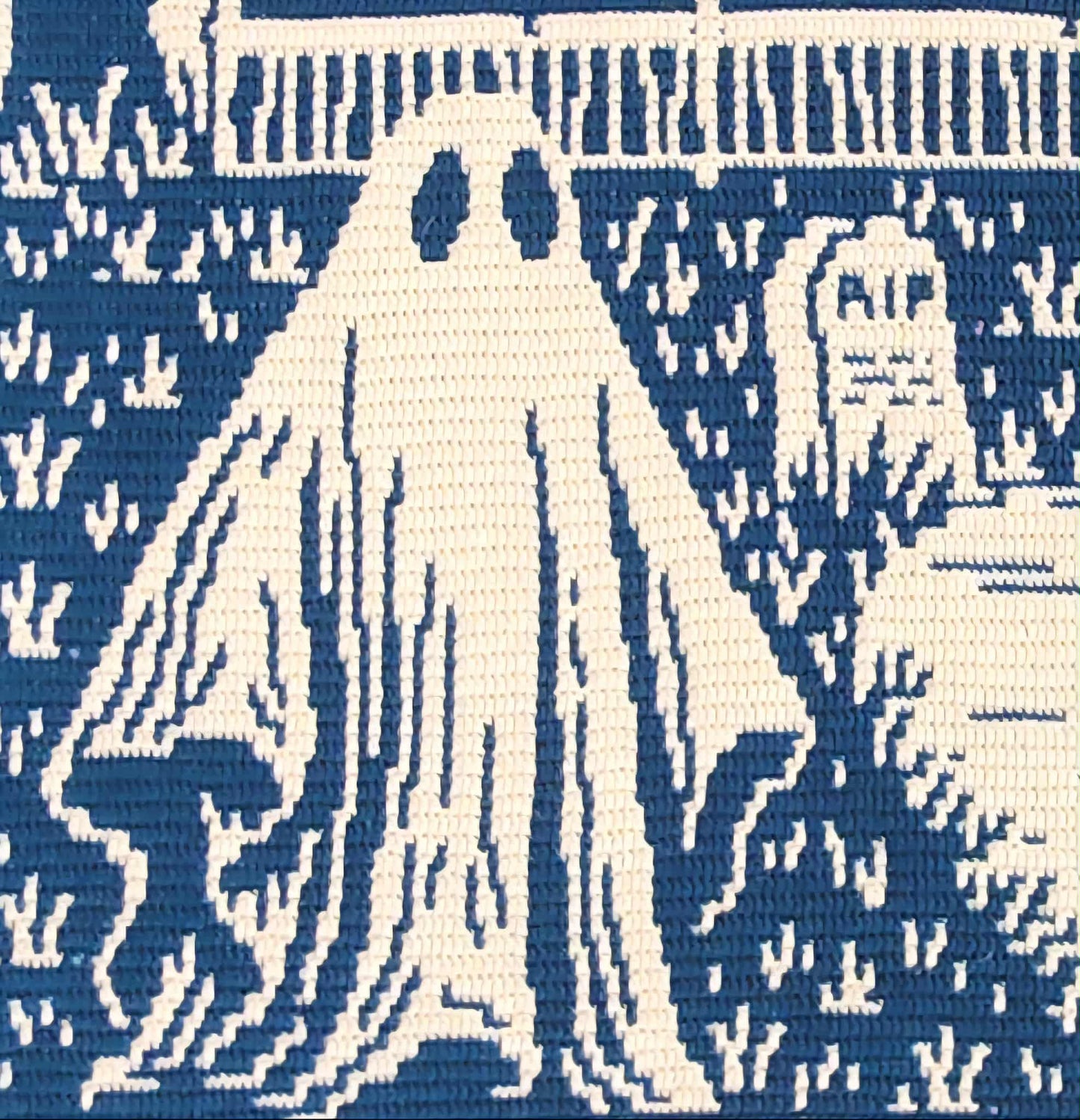 Phantom Manor Overlay Mosaic Crochet Blanket Pattern