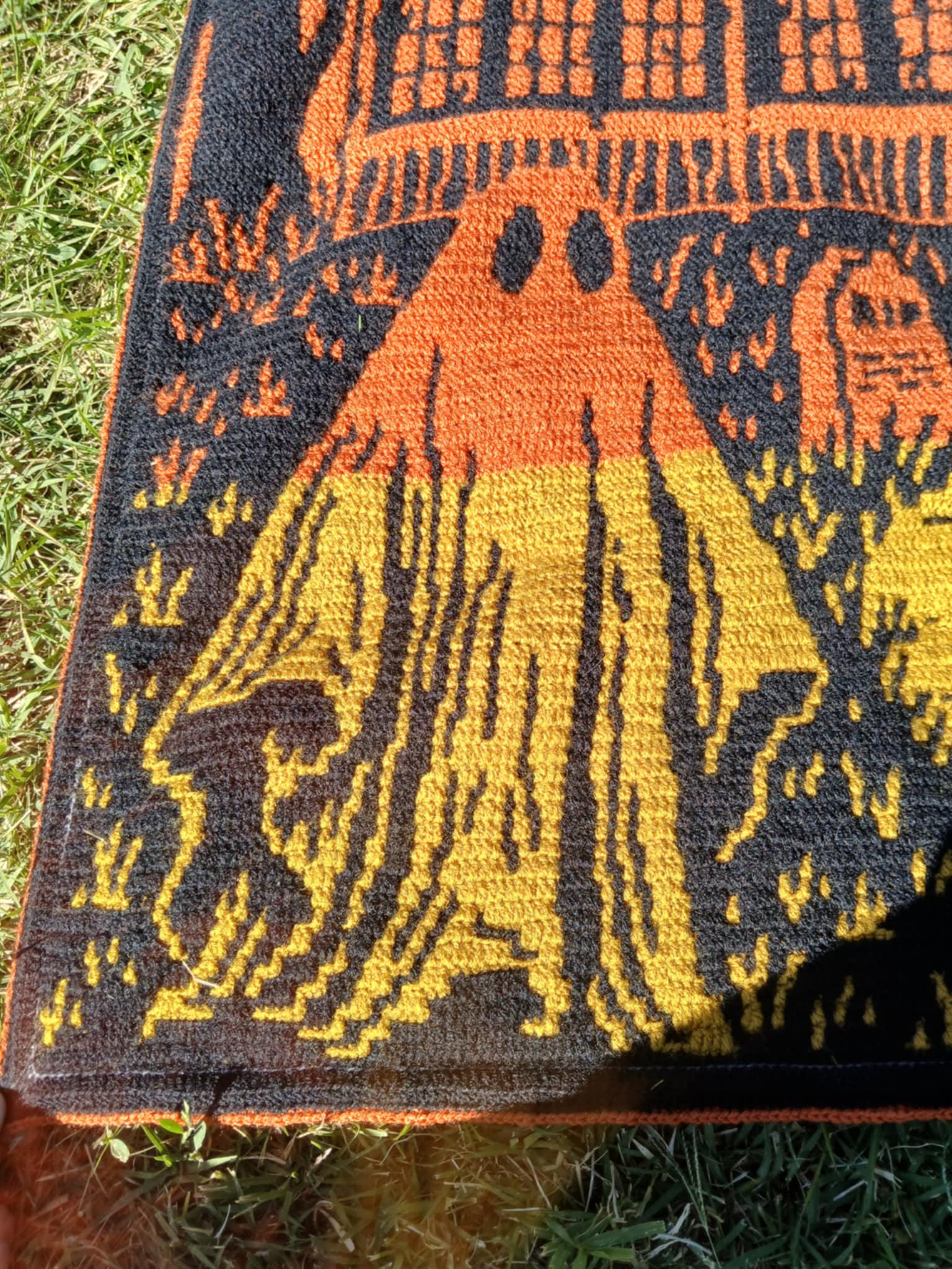 Phantom Manor Overlay Mosaic Crochet Blanket Pattern