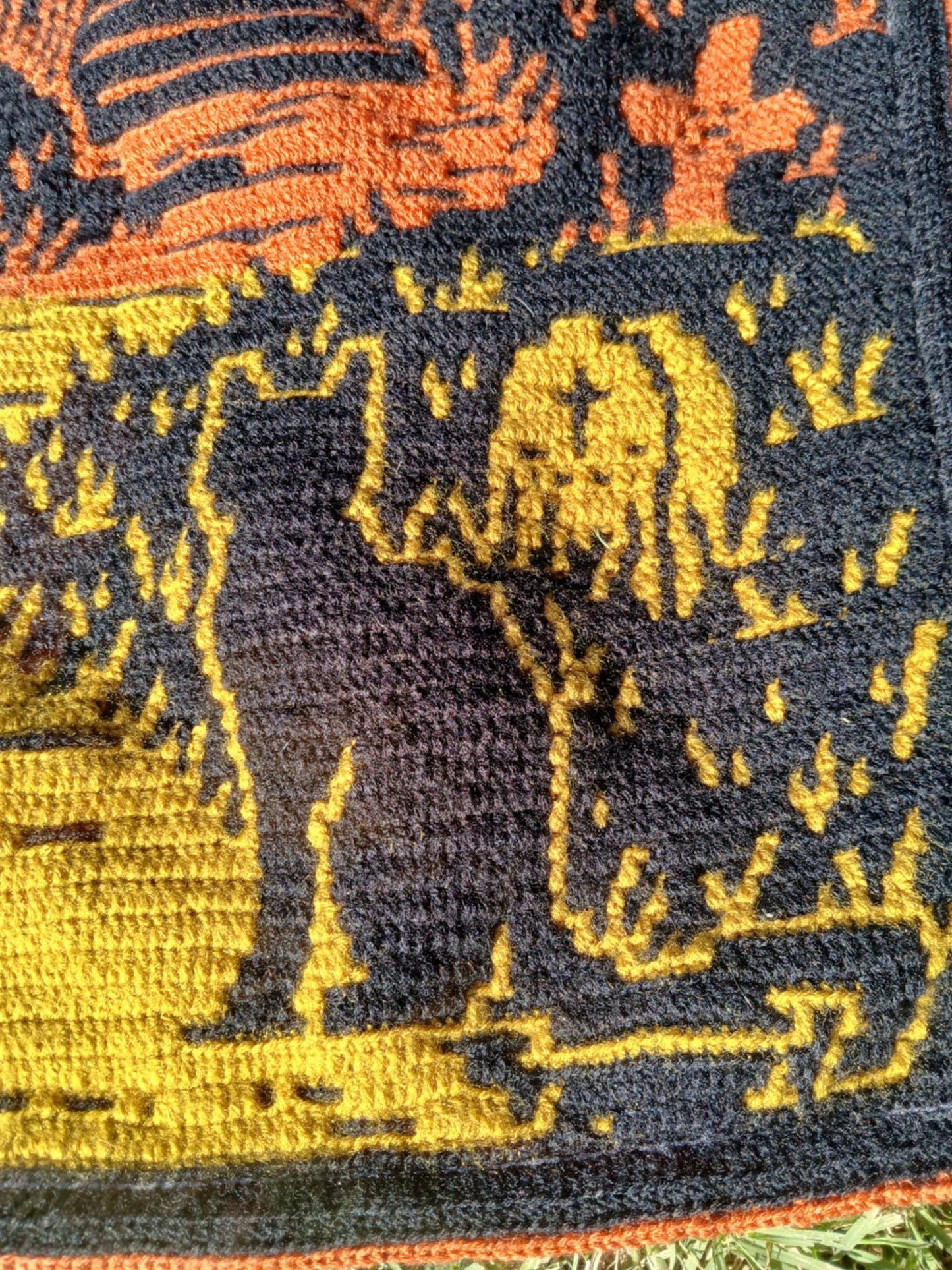 Phantom Manor Overlay Mosaic Crochet Blanket Pattern