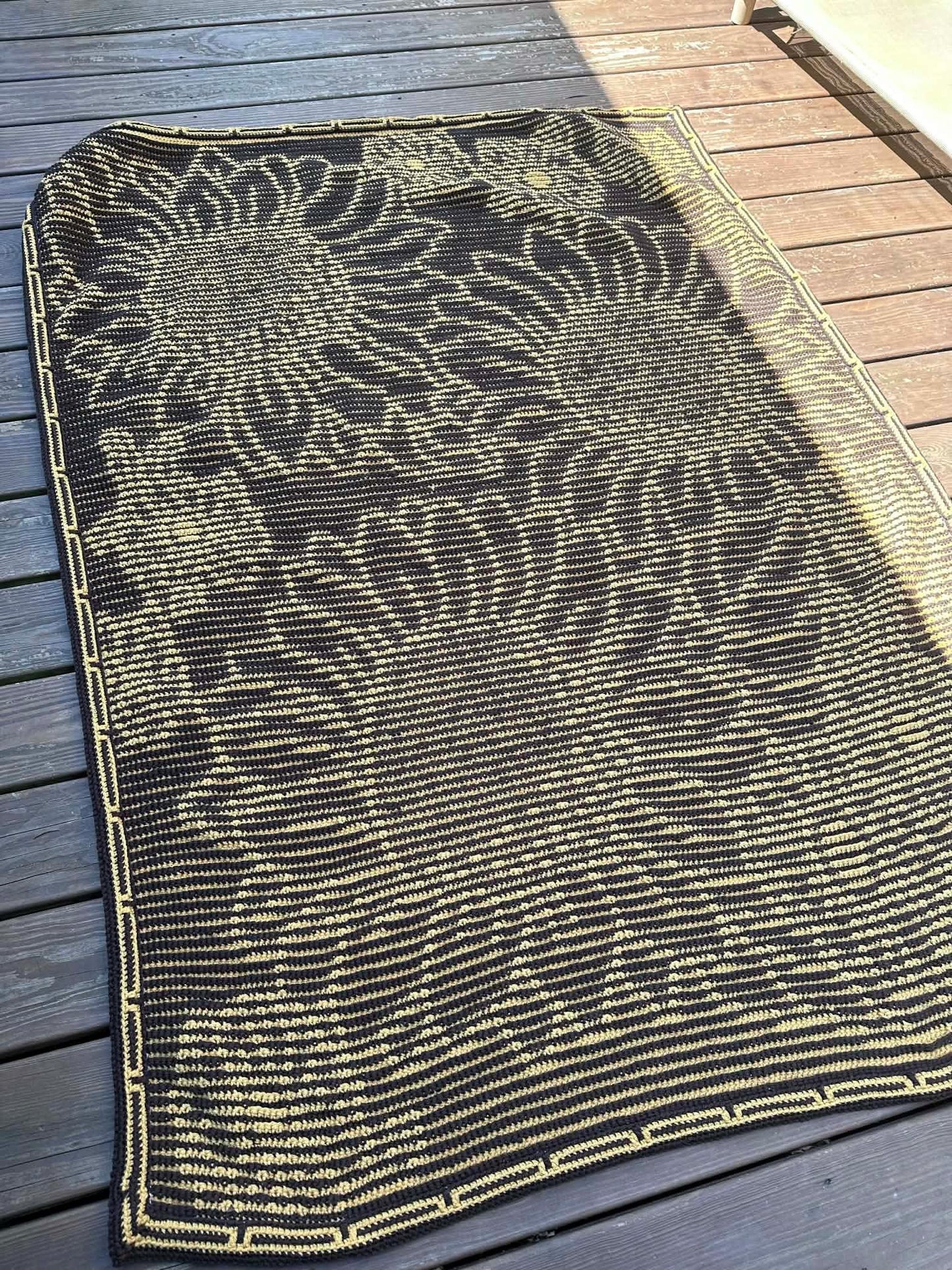 Falling For Flowers Overlay Mosaic Crochet Pattern