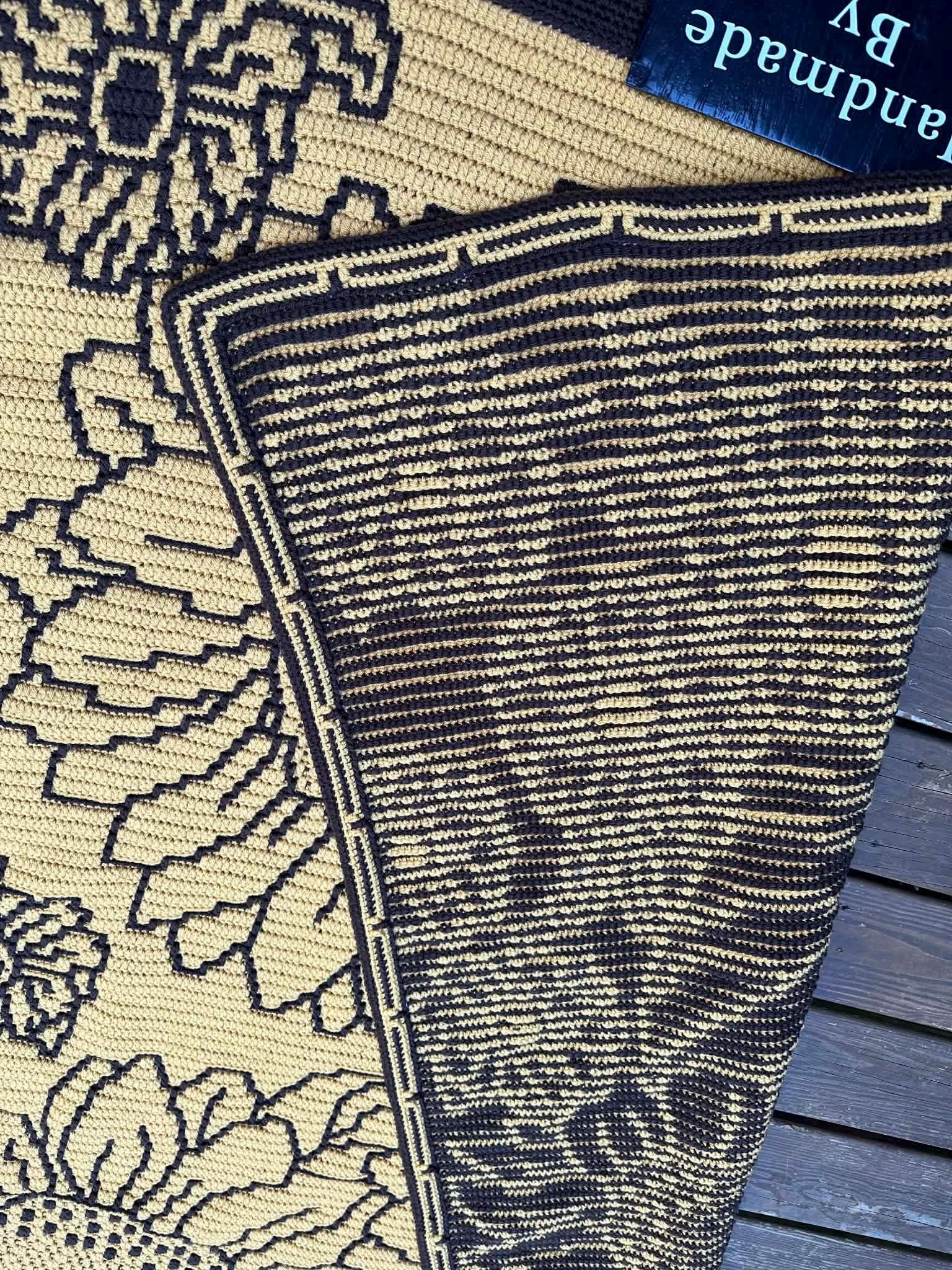 Falling For Flowers Overlay Mosaic Crochet Pattern