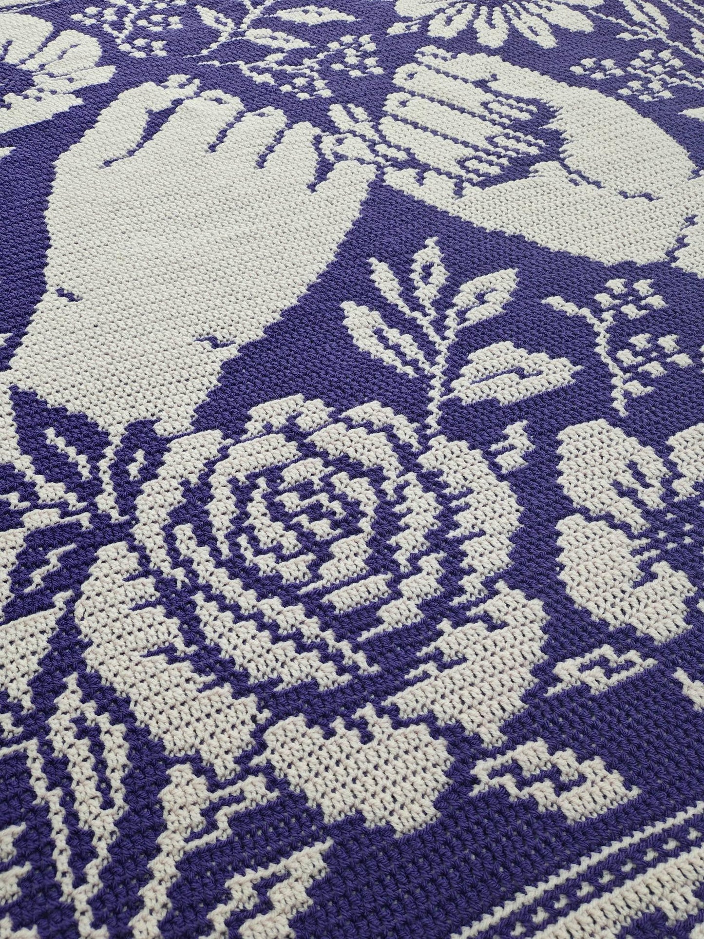 Pinky Promise Hand Drawn Overlay Mosaic Crochet Blanket Pattern Instant PDF Download